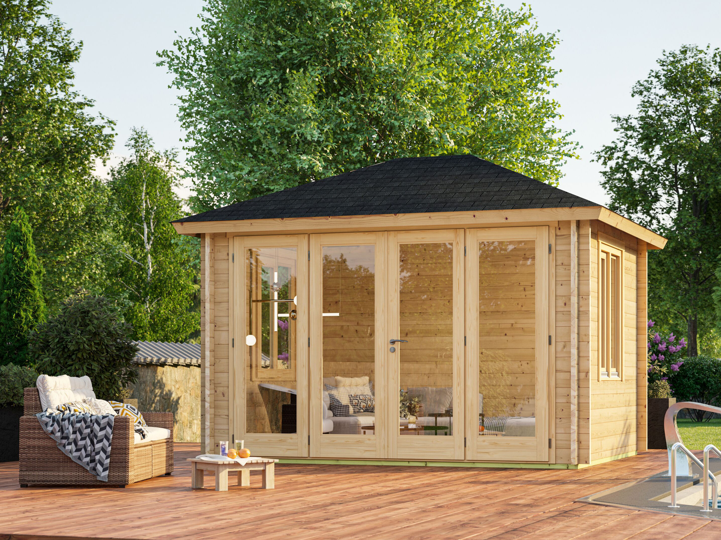 Fjordholz Gartenlounge Modell Kiano 44 F Rabatt: 26 % Unkategorisiert online kaufen