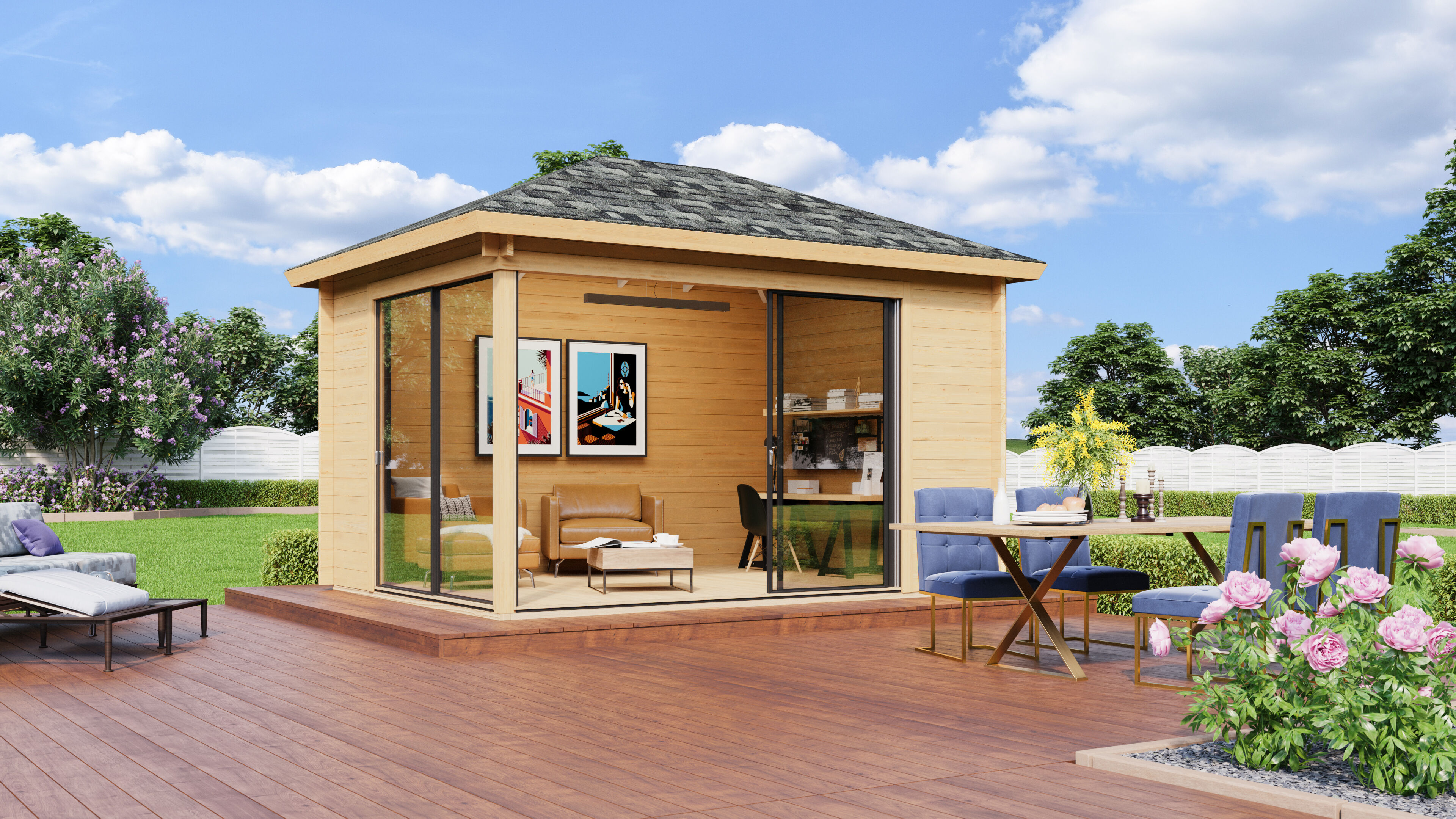 Fjordholz Gartenpavillon Modell Alu 44 B Rabatt: 26 % Unkategorisiert online kaufen