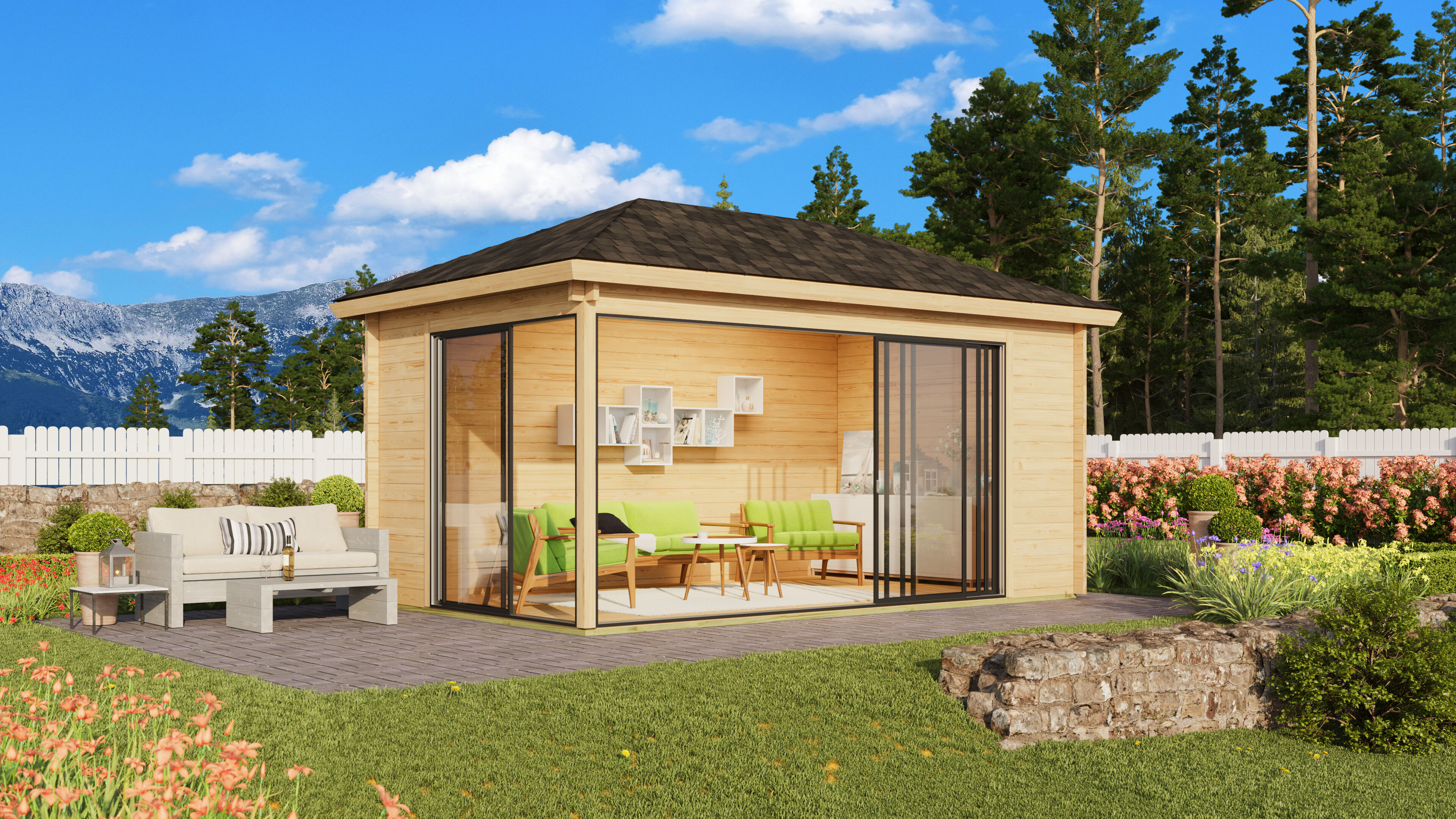 Fjordholz Gartenpavillon Modell Alu 44 C Rabatt: 26 % Unkategorisiert online kaufen