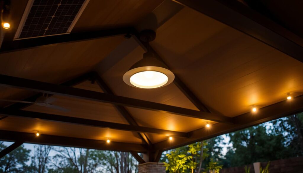 Deckenleuchte für Pavillon Energieeffizienz