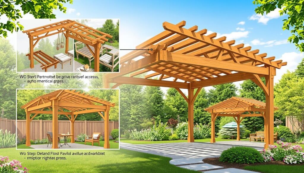 Pavillon Bauanleitung Schritt für Schritt