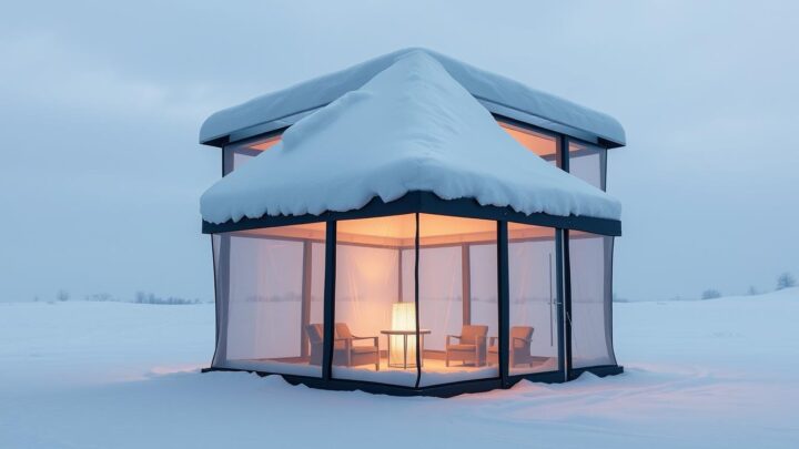 Pavillon 3×3 wasserdicht stabil winterfest