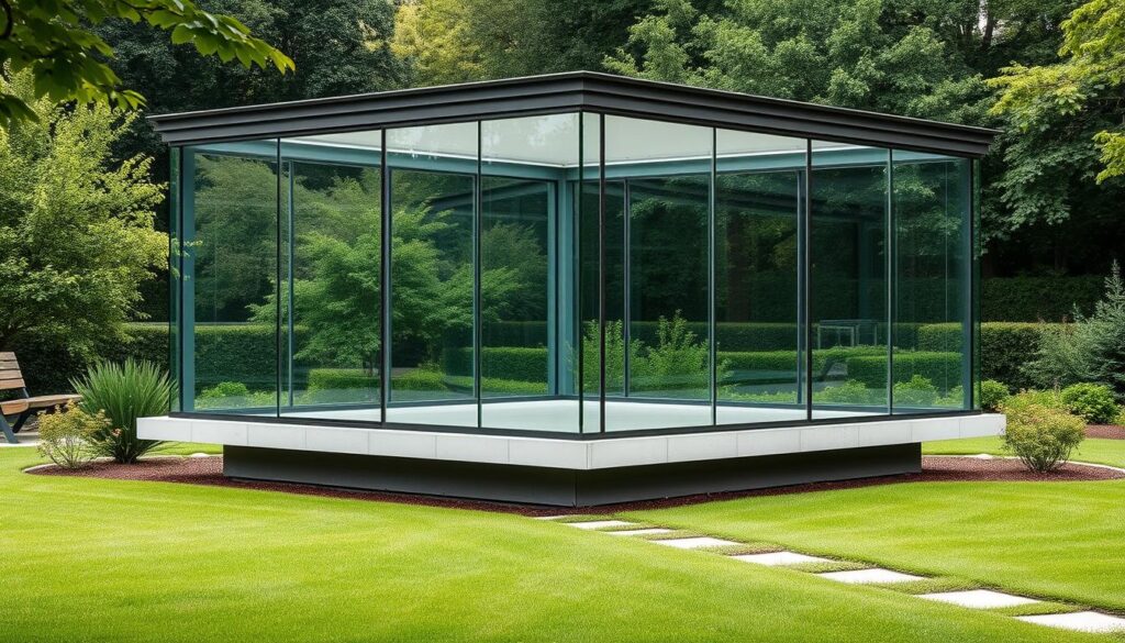 Fundament für Pavillon