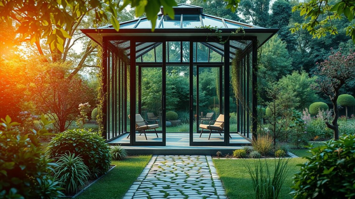 Ist ein Glas-Pavillon im Garten genehmigungspflichtig?