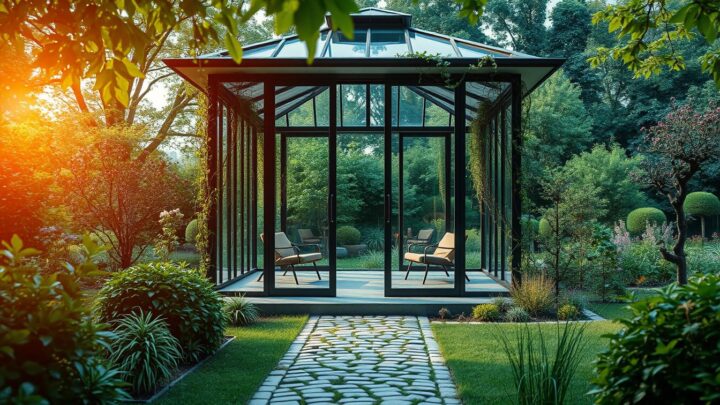 Ist ein Glas-Pavillon im Garten genehmigungspflichtig?