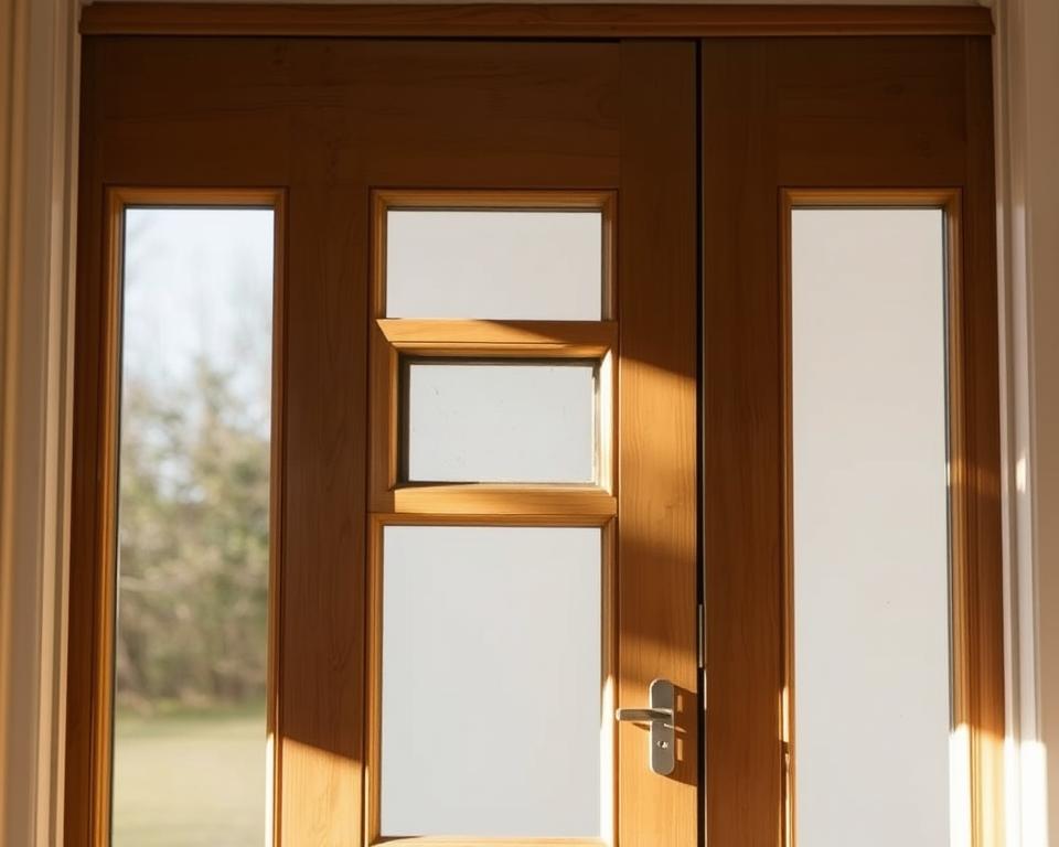 Glastür vorbereiten für Katzenklappe Glastür vorbereiten für Katzenklappe