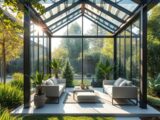 Glas-Pavillon dekorieren: Stilvolle Gestaltungsideen
