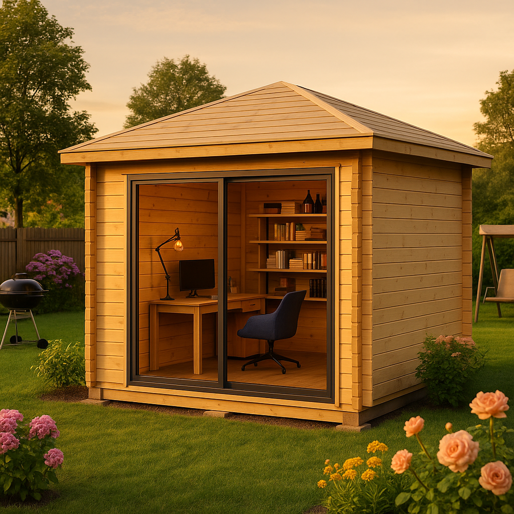 Fjordholz Gartenpavillon Modell Alu 44 A Rabatt: 26 %