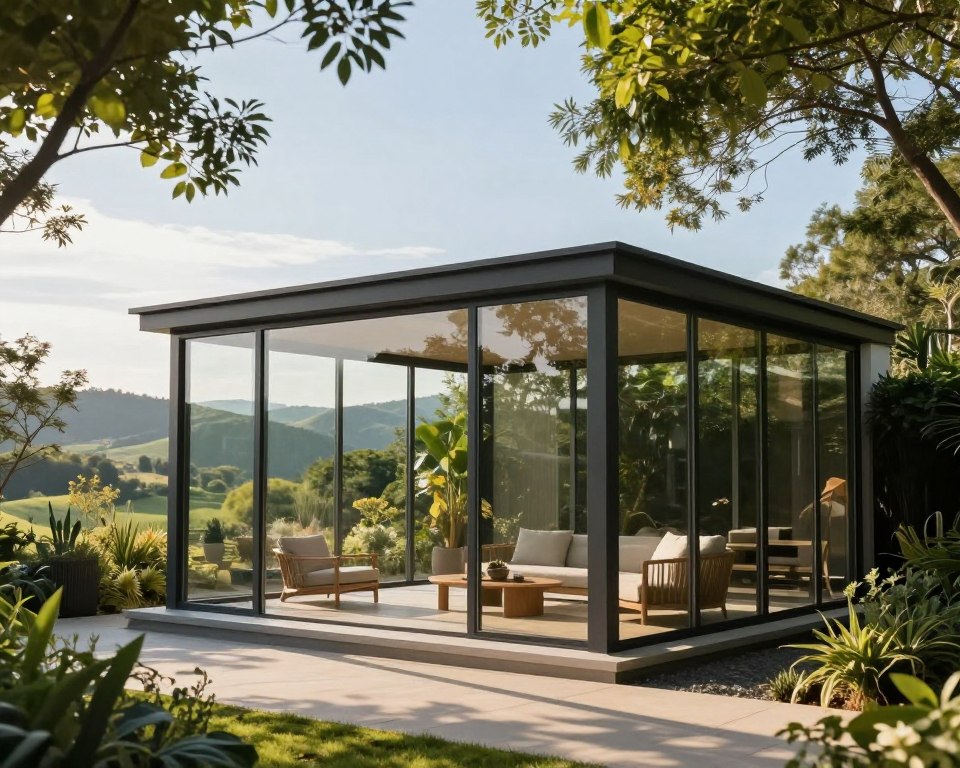 Maßgeschneiderte Glas-Pavillons mit Abhörschutz