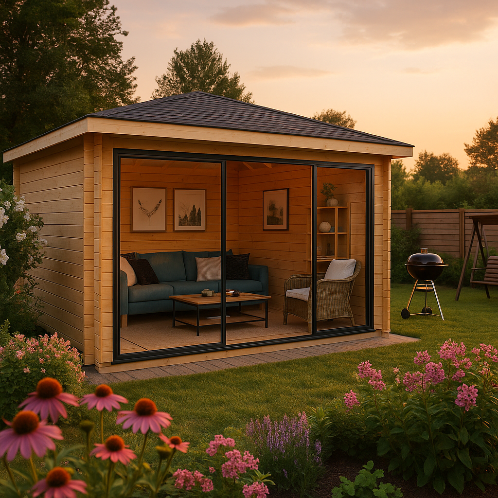 Fjordholz Gartenpavillon Modell Alu 44 E Rabatt: 26 %