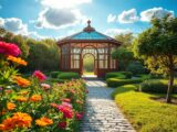 WIntergarten Pavillon für den Garten